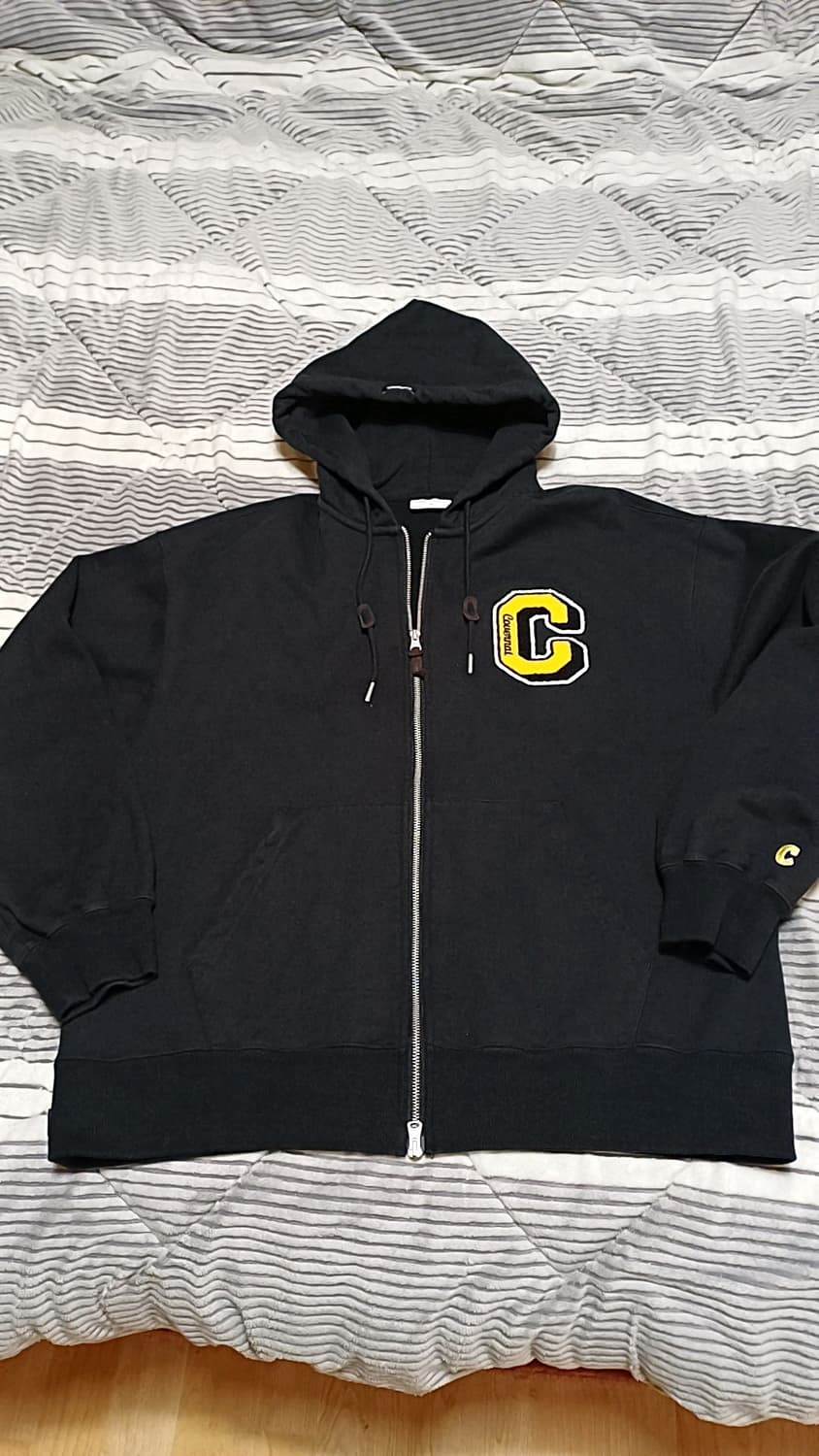 커버낫 오버핏 헤비웨이트 후드집업 XL 가슴64 기장72 상품이미지1