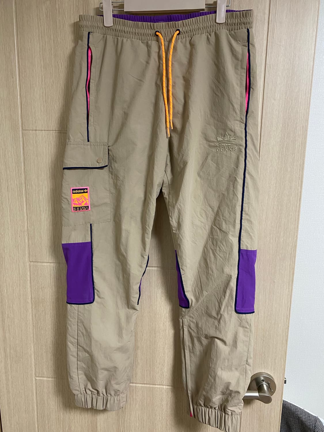 아디다스 아디플로어 우븐 트랙팬츠 L 상품이미지1