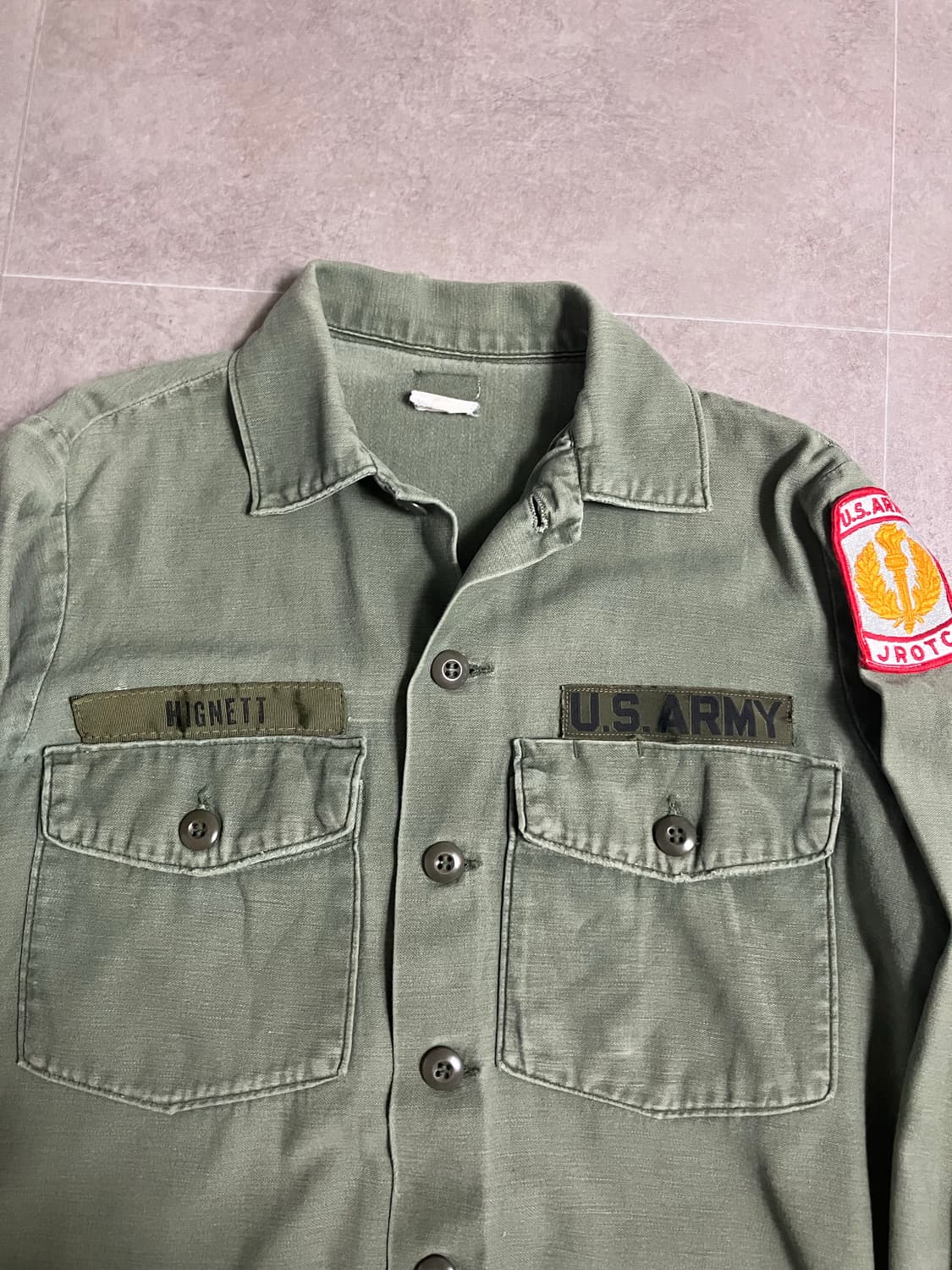 70s us army og107 퍼티그셔츠 상품이미지2