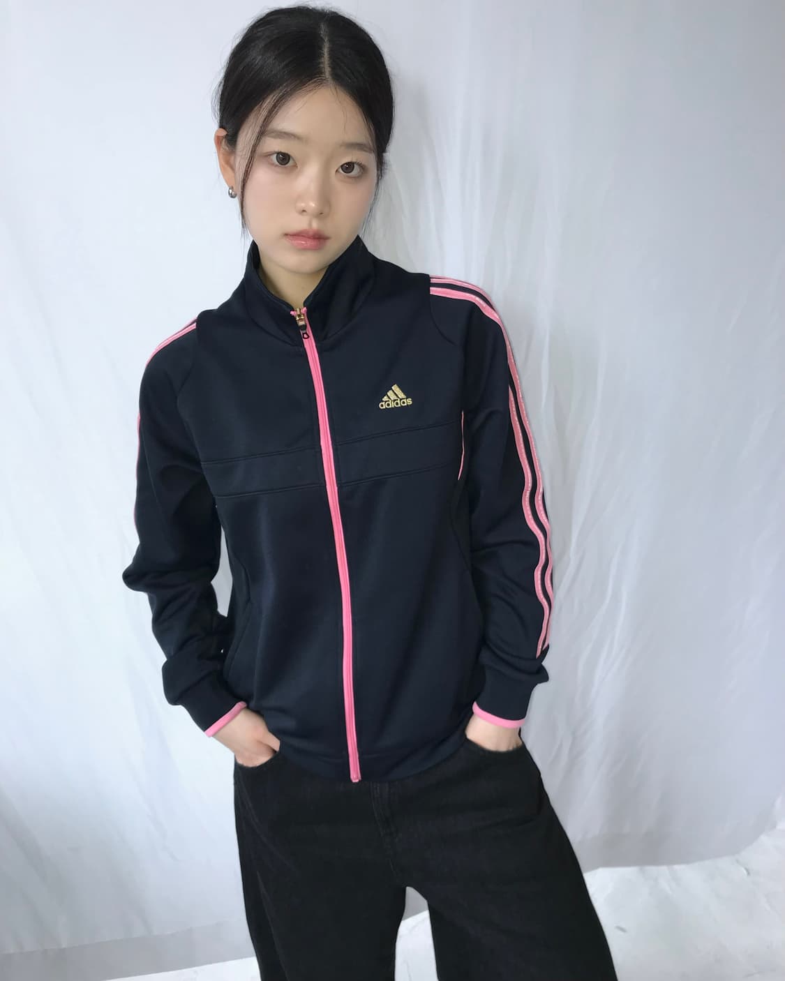 아디다스 스파클 핑크 트랙 집업 상품이미지3