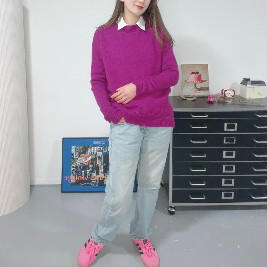 [S] 띠어리 캐시미어100% 니트  상품이미지2