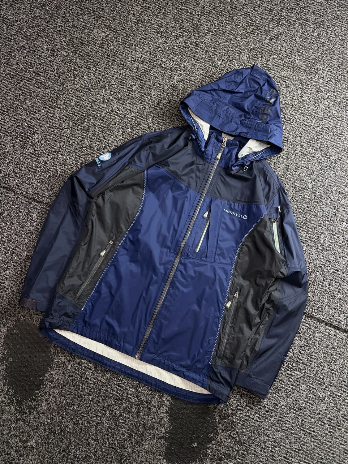 머렐 블루 나일론 메탈 마운틴 자켓 3770 상품이미지1