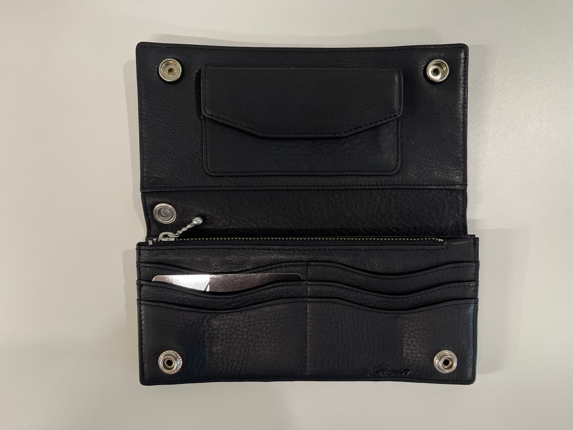 로엔 Roen 카우 레더 장지갑 상품이미지5