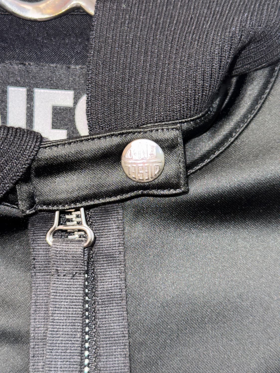 DIESEL satin crop jacket black 상품이미지6