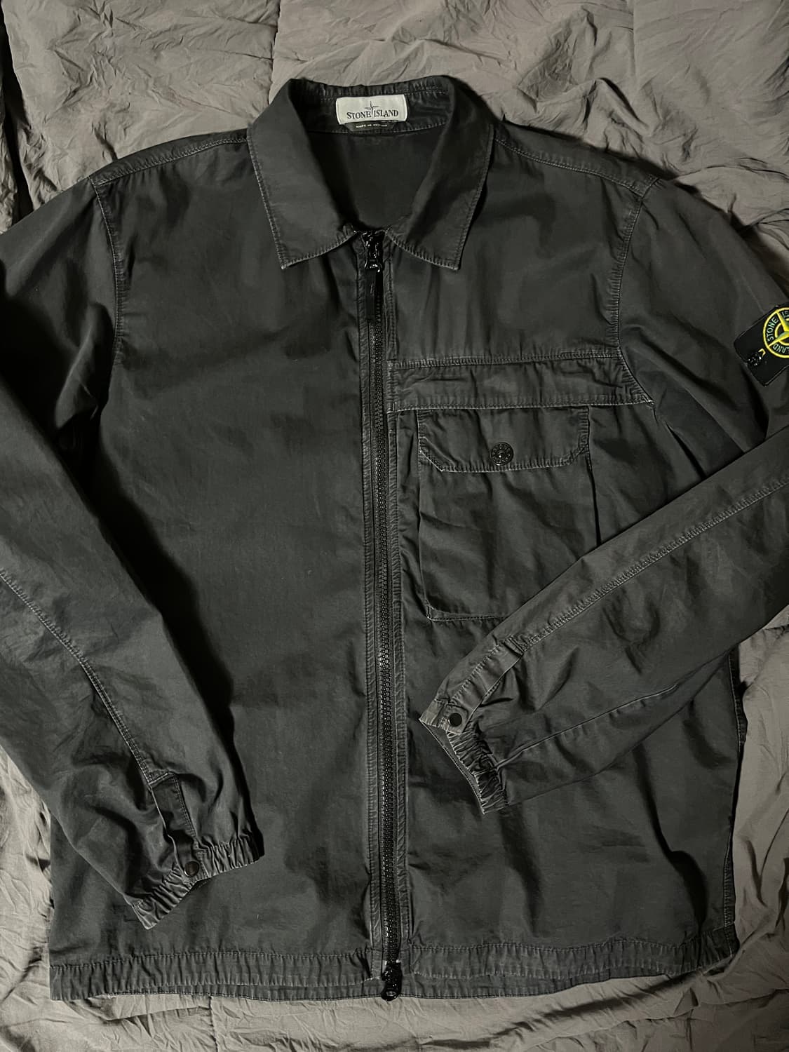 스톤아일랜드 올드이펙트 오버셔츠 황금라인 황금사이즈 상품이미지7