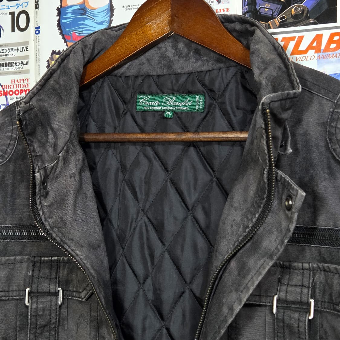 JPN 타이다이 멀티포켓 누빔 패디드 자켓 상품이미지9