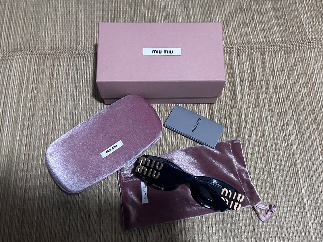 Miumiu 미우미우 글림스 오벌 선글라스 상품이미지2