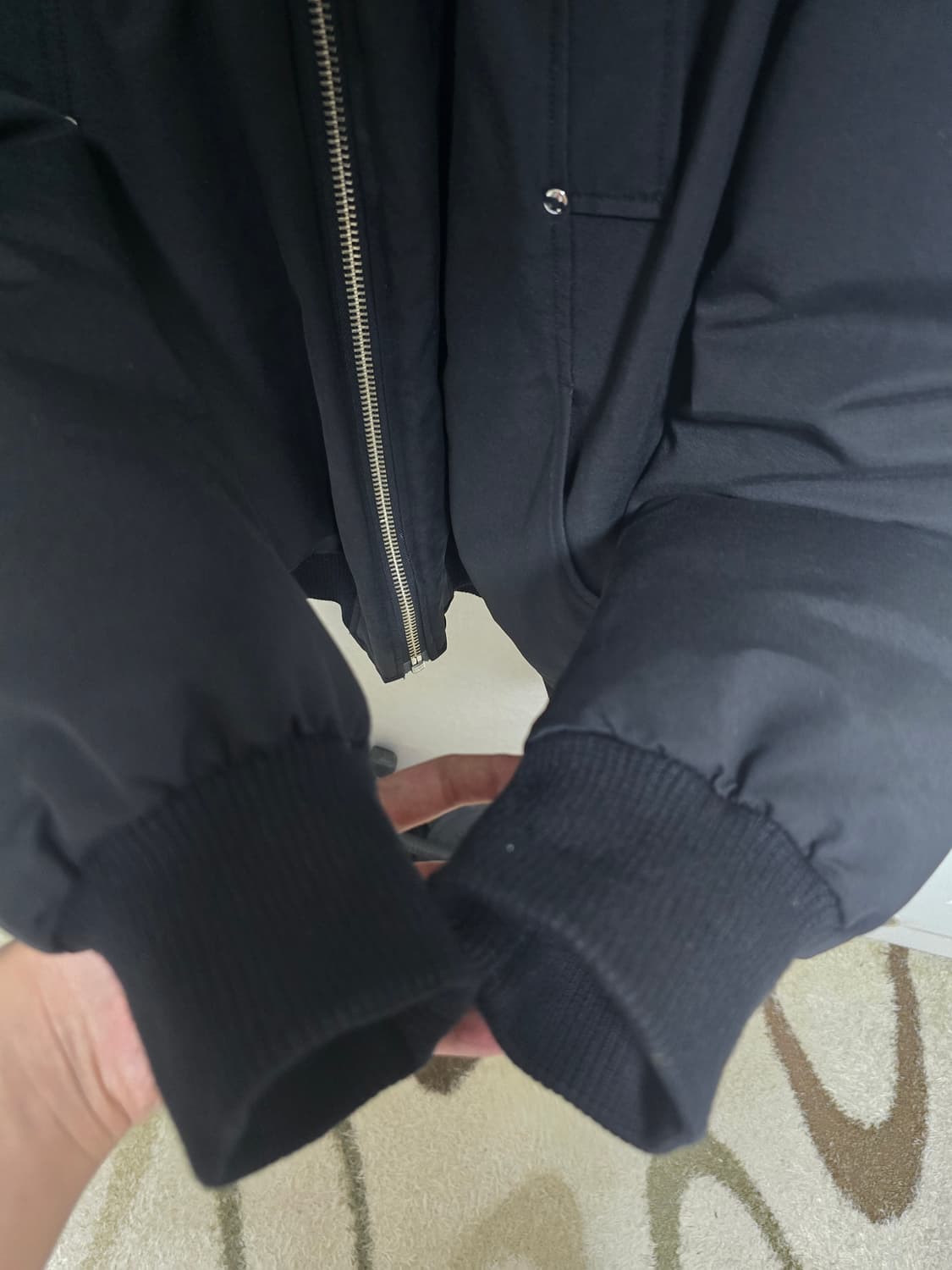 무스너클 발리스틱 봄버 블랙 XXL 새상품급 상품이미지3