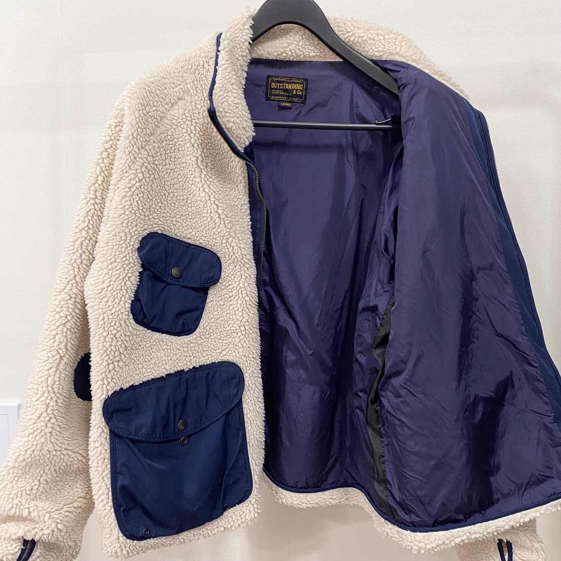 아웃스탠딩 보아 후리스 집업 상품이미지6