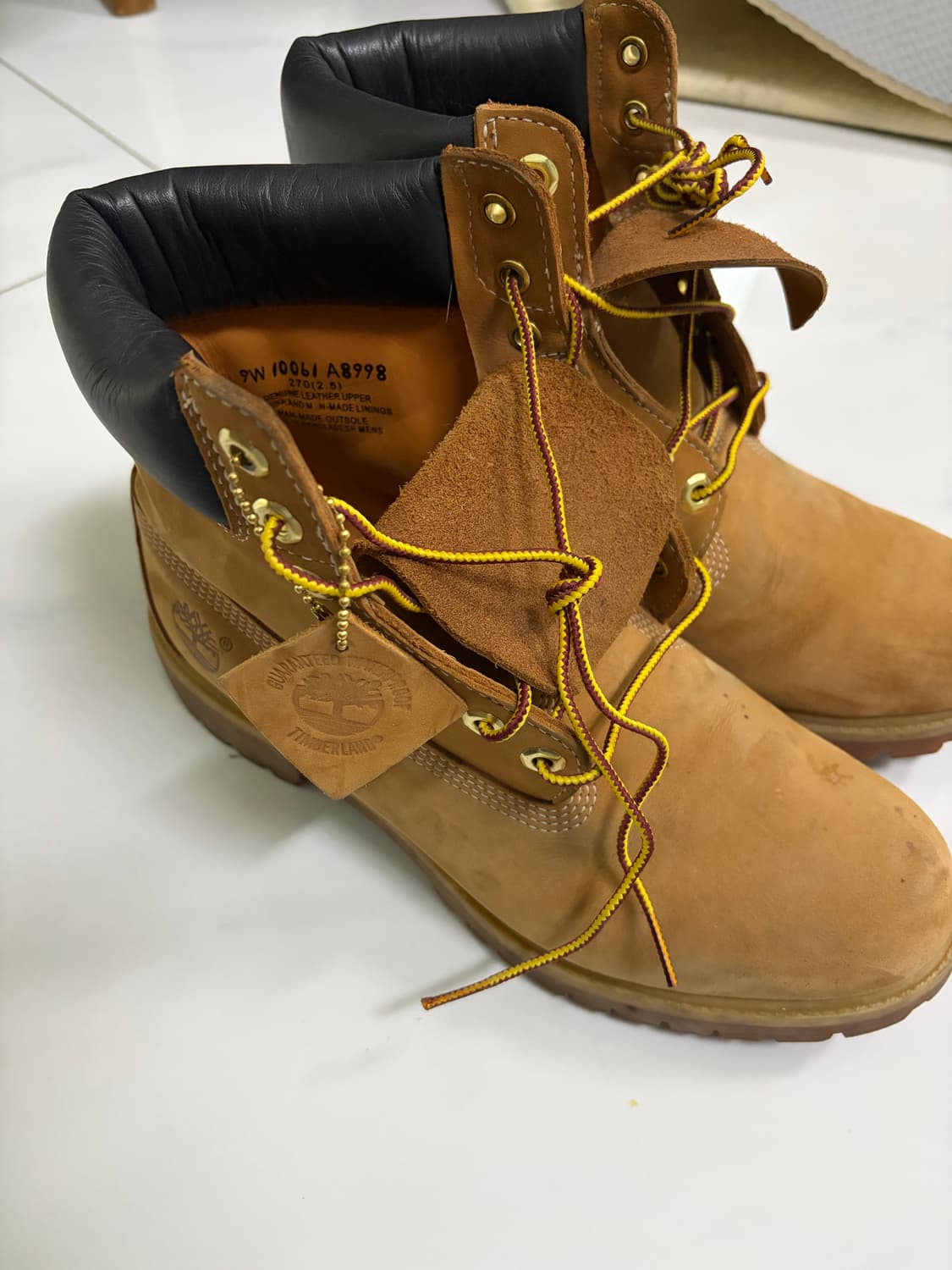 팀버랜드 6인치 프리미엄 워커 부츠 270 상품이미지3