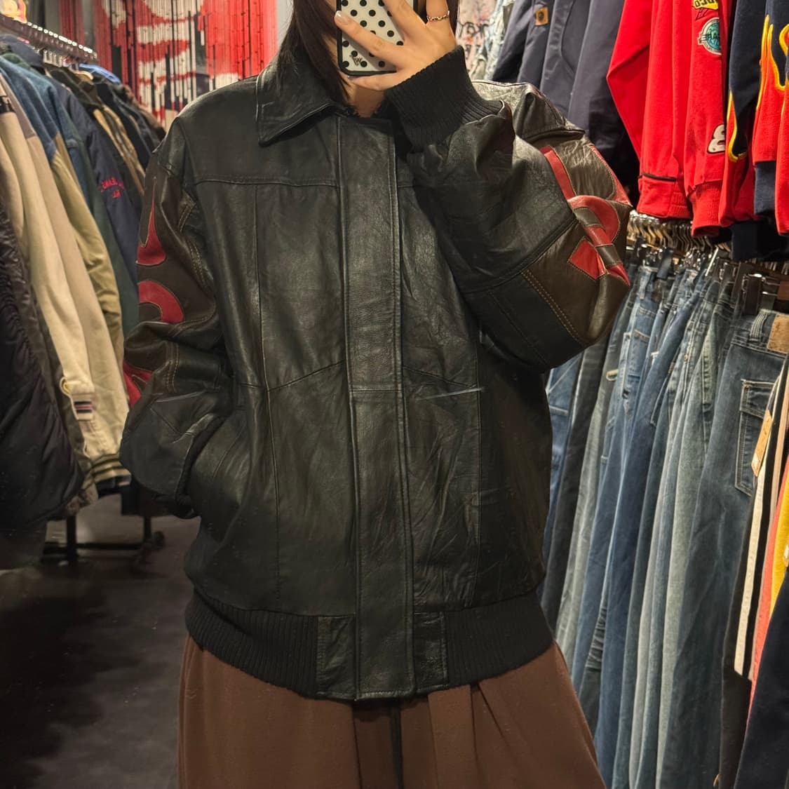 [IM] 빈티지 레더자켓 상품이미지3