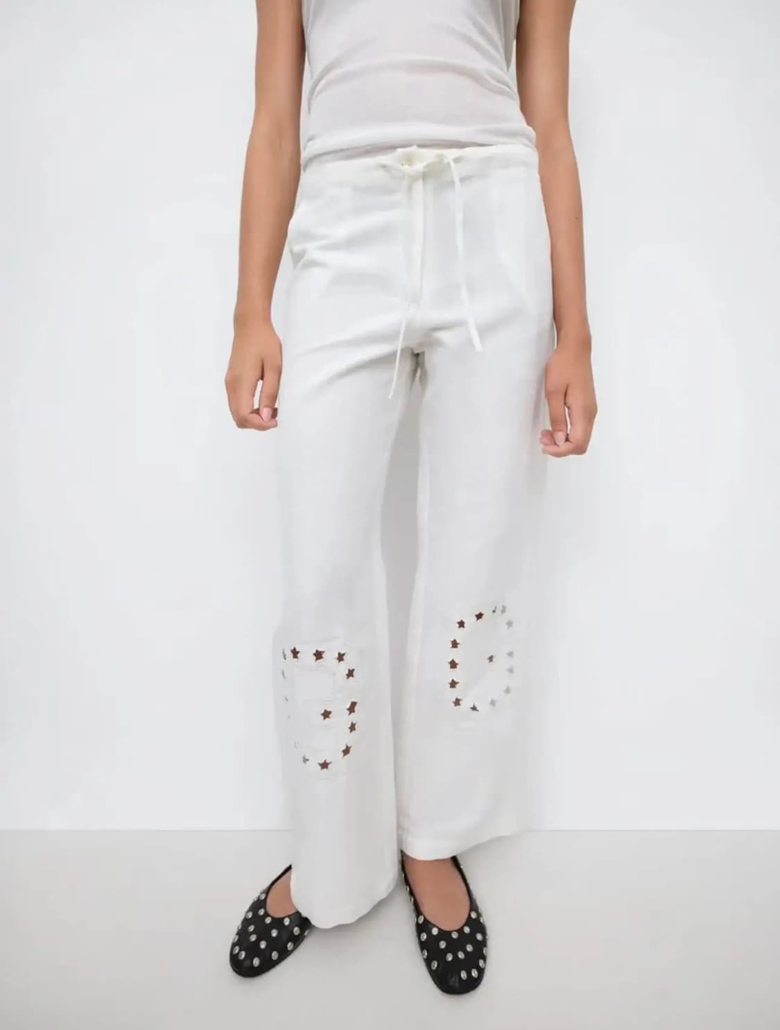 gimaguas white gima lounge pants (L) 상품이미지1