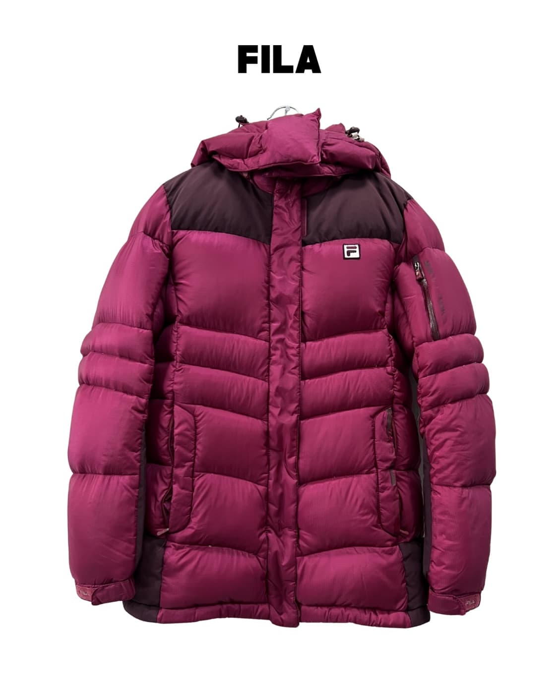 휠라 우먼스 패딩 점퍼 상품이미지1