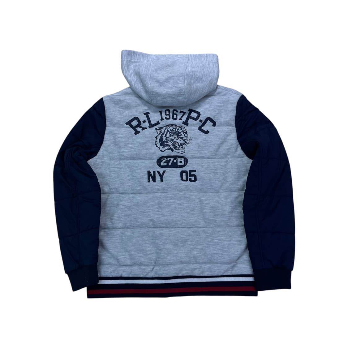 W 95 폴로 랄프로렌 투톤 패디드 후드집업 상품이미지2