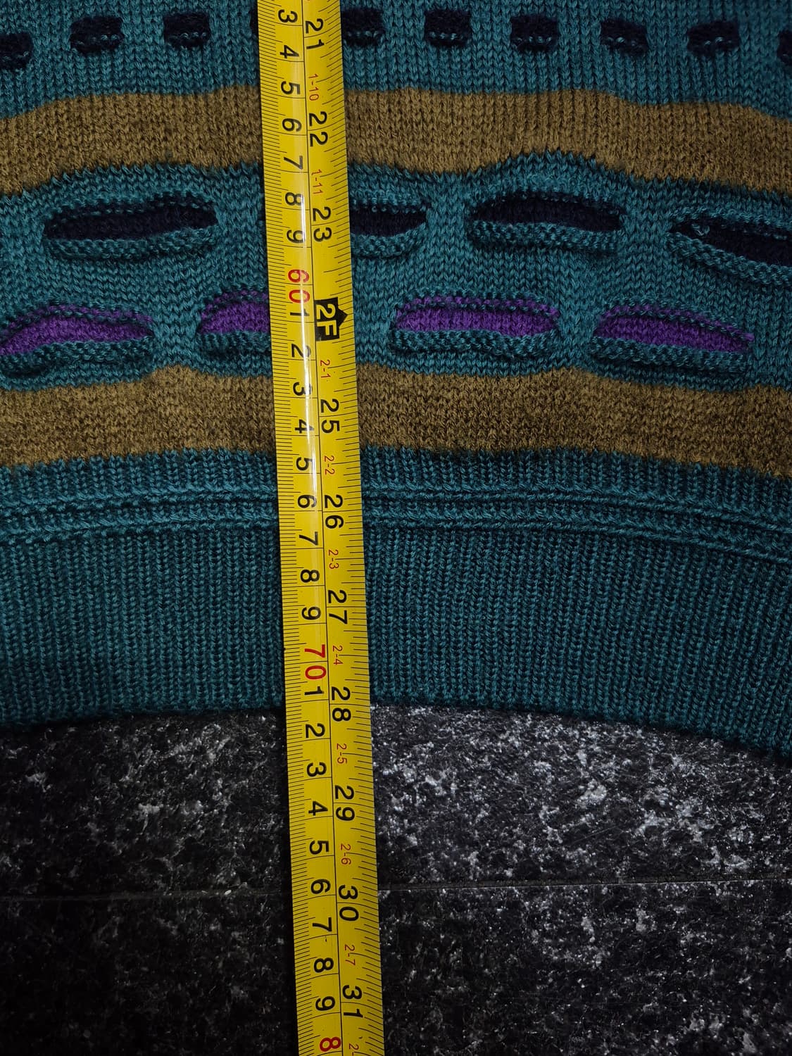 킹스로드 80s Kings Road패턴 니트 스웨터 남성 110사이즈 상품이미지8