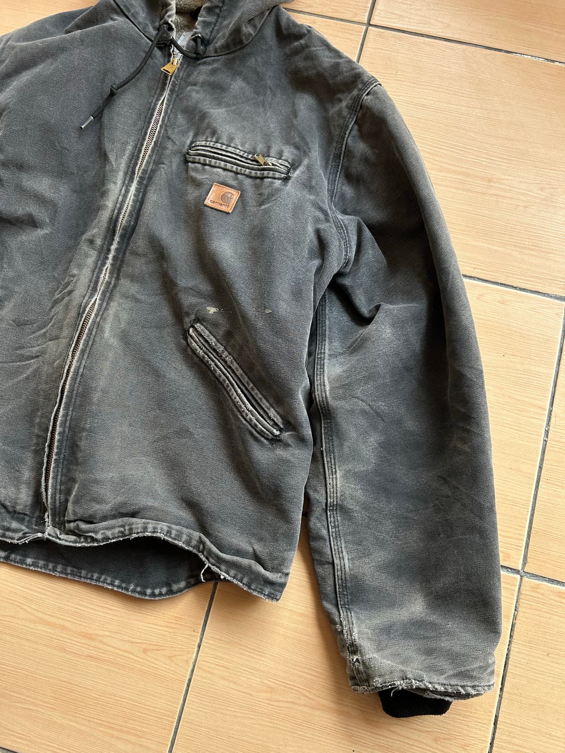 칼하트 시에라 자켓 블랙 상품이미지2