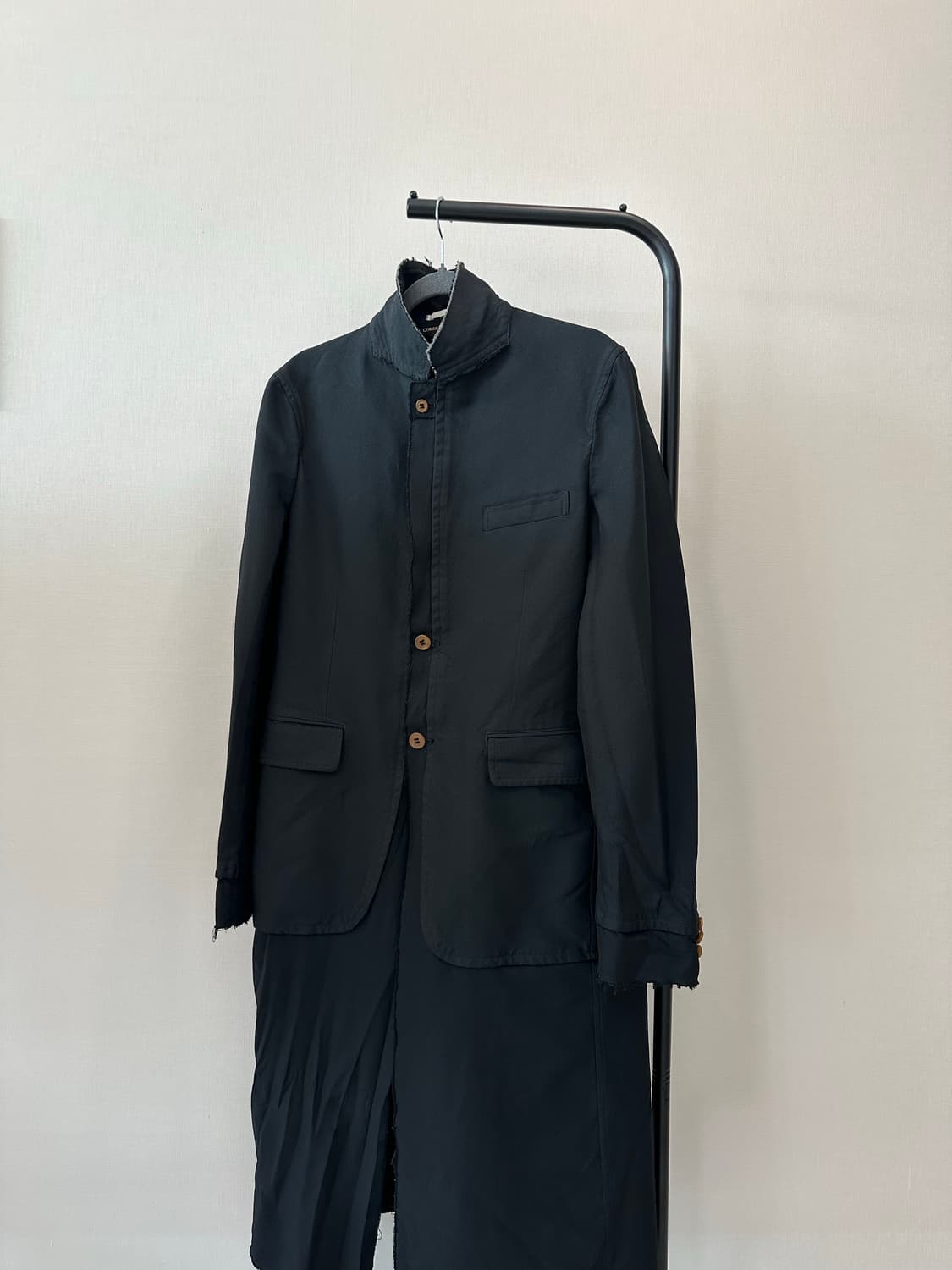 꼼데가르송 옴므 플러스 2016 컷오프 도킹 롱 자켓 상품이미지1