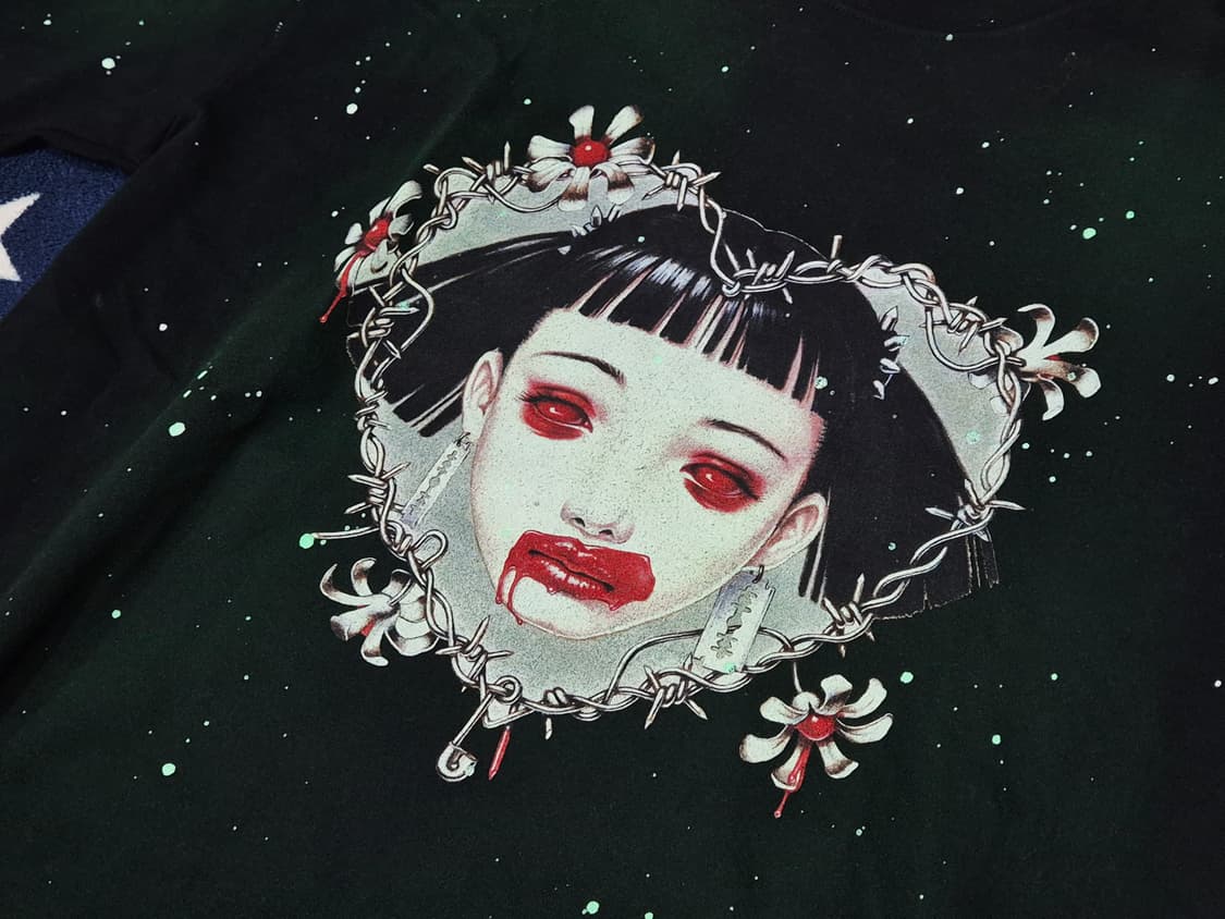 KIDILL 키딜 멘헤라 반팔 티셔츠 블랙 상품이미지2