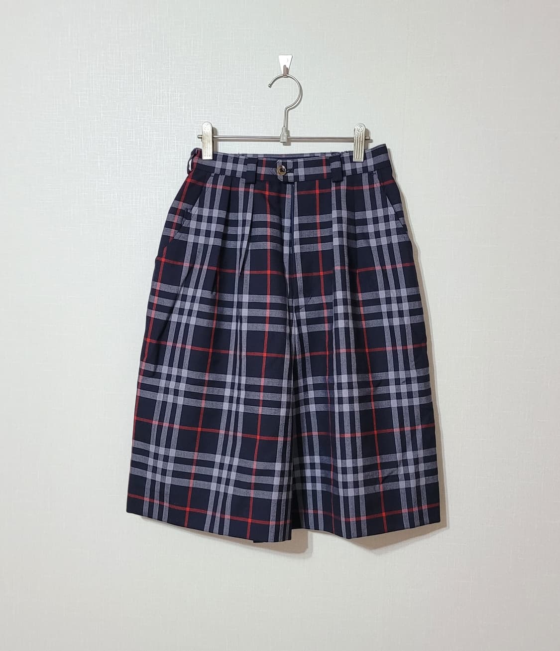 버버리 체크 반바지 상품이미지1