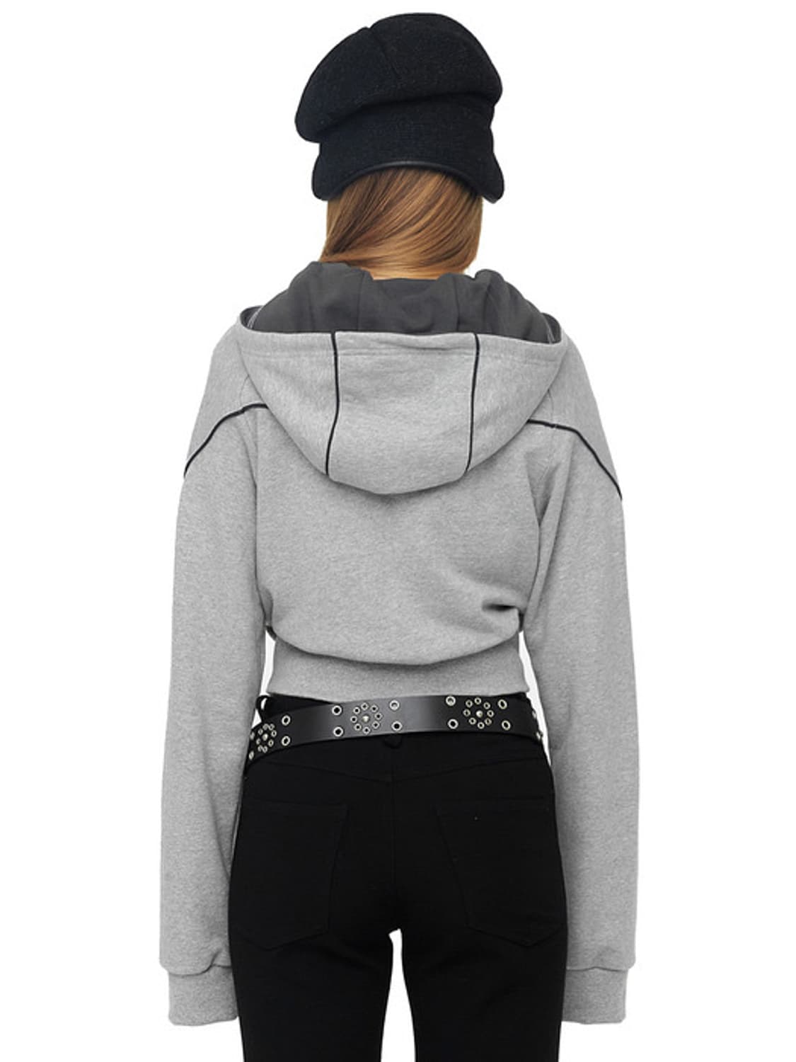 세릭 TAPEED HOOD ZIP UP / GRAY 상품이미지2