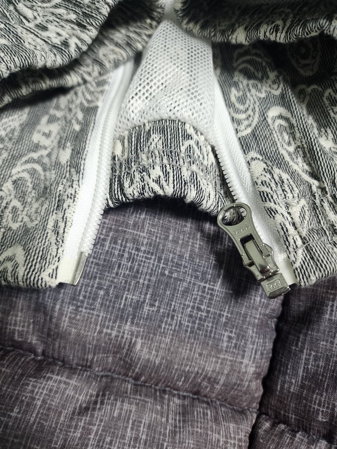 노매뉴얼 페이즐리 트랙탑 블랙 L 상품이미지7