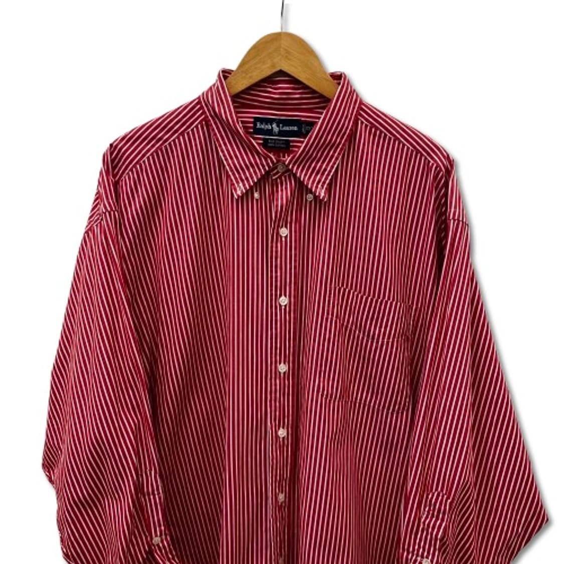 폴로 랄프로렌 레드 스트라이프 셔츠 상품이미지3