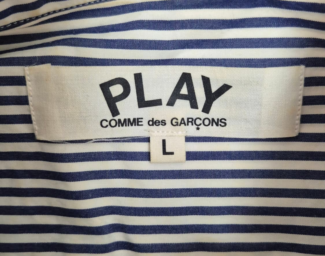 꼼데가르송 스트라이프 셔츠 상품이미지2