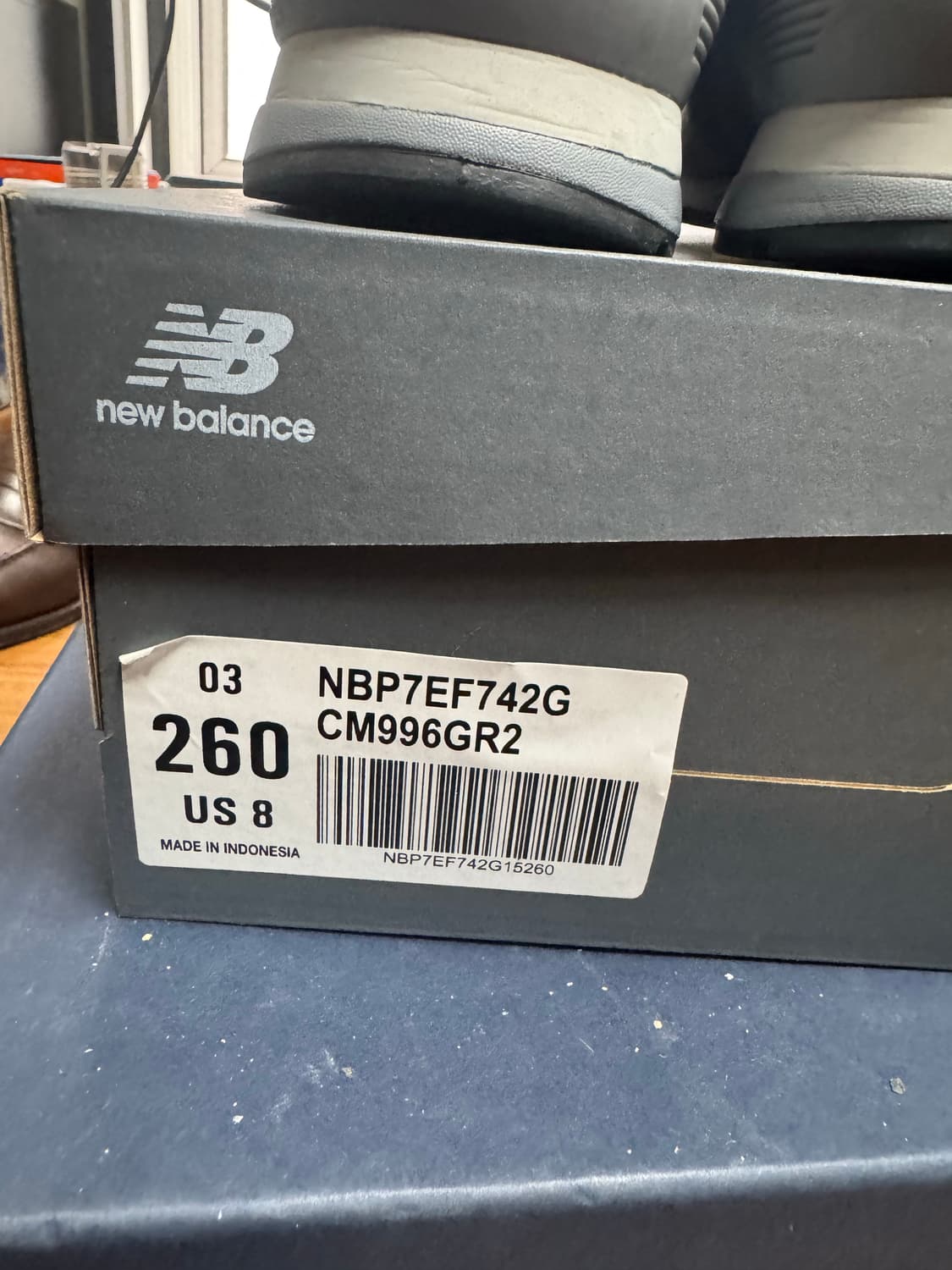 뉴발란스 cm996gr2 그레이 260 상품이미지4