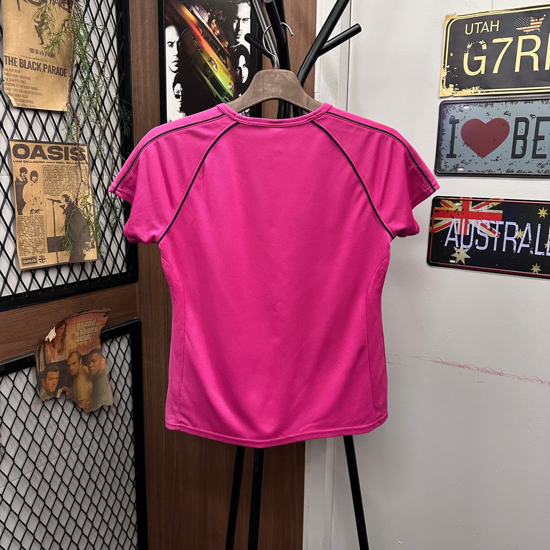 Puma, Plum Lettering Jersey Top 상품이미지2