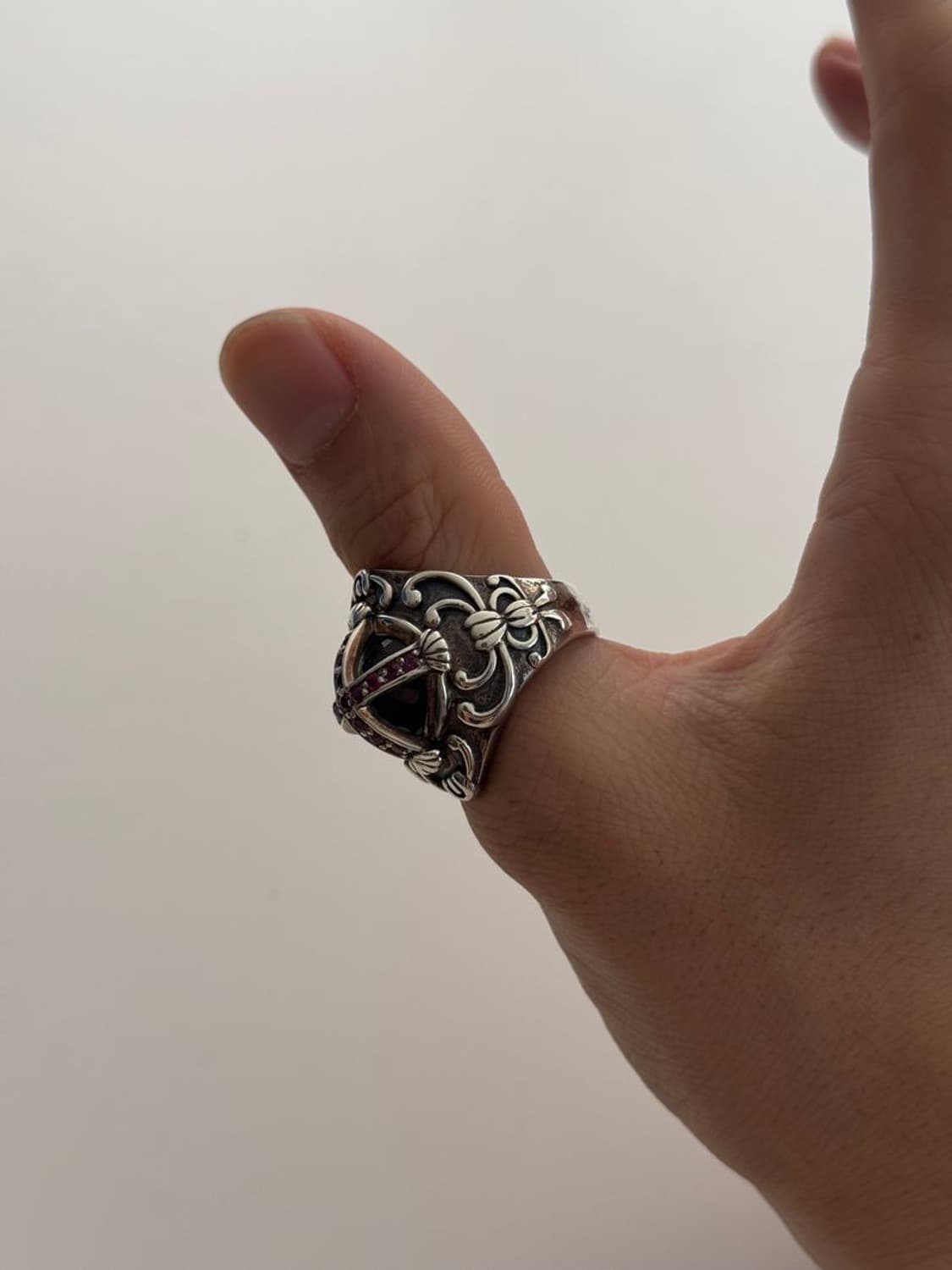 CROSS SHAPE RING 십자가 모양 반지 상품이미지3