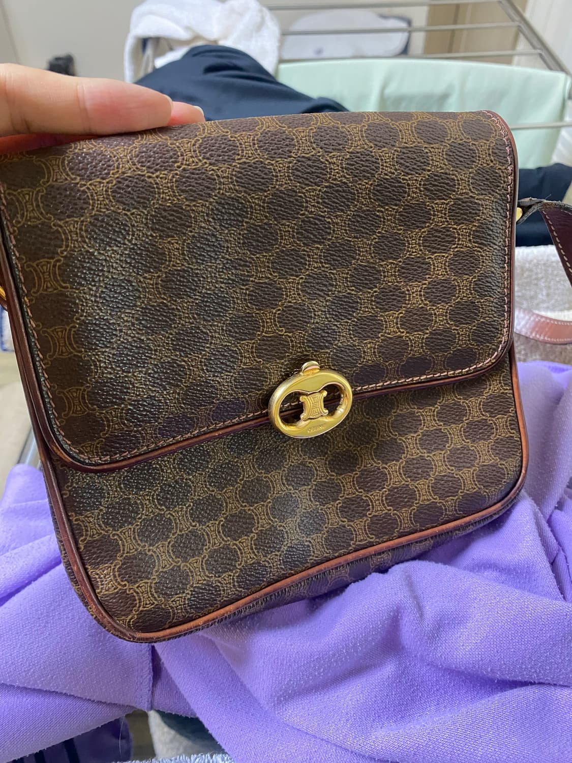 셀린느 빈티지 마카담 크로스백 상품이미지5