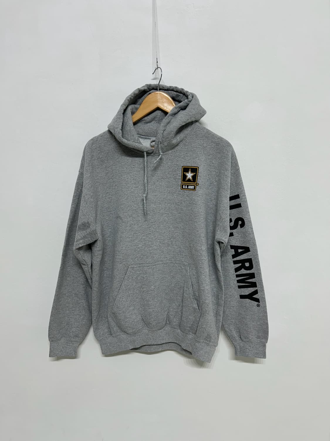 00's gildan U.S Army  hoodie Sweatshirt. 상품이미지1