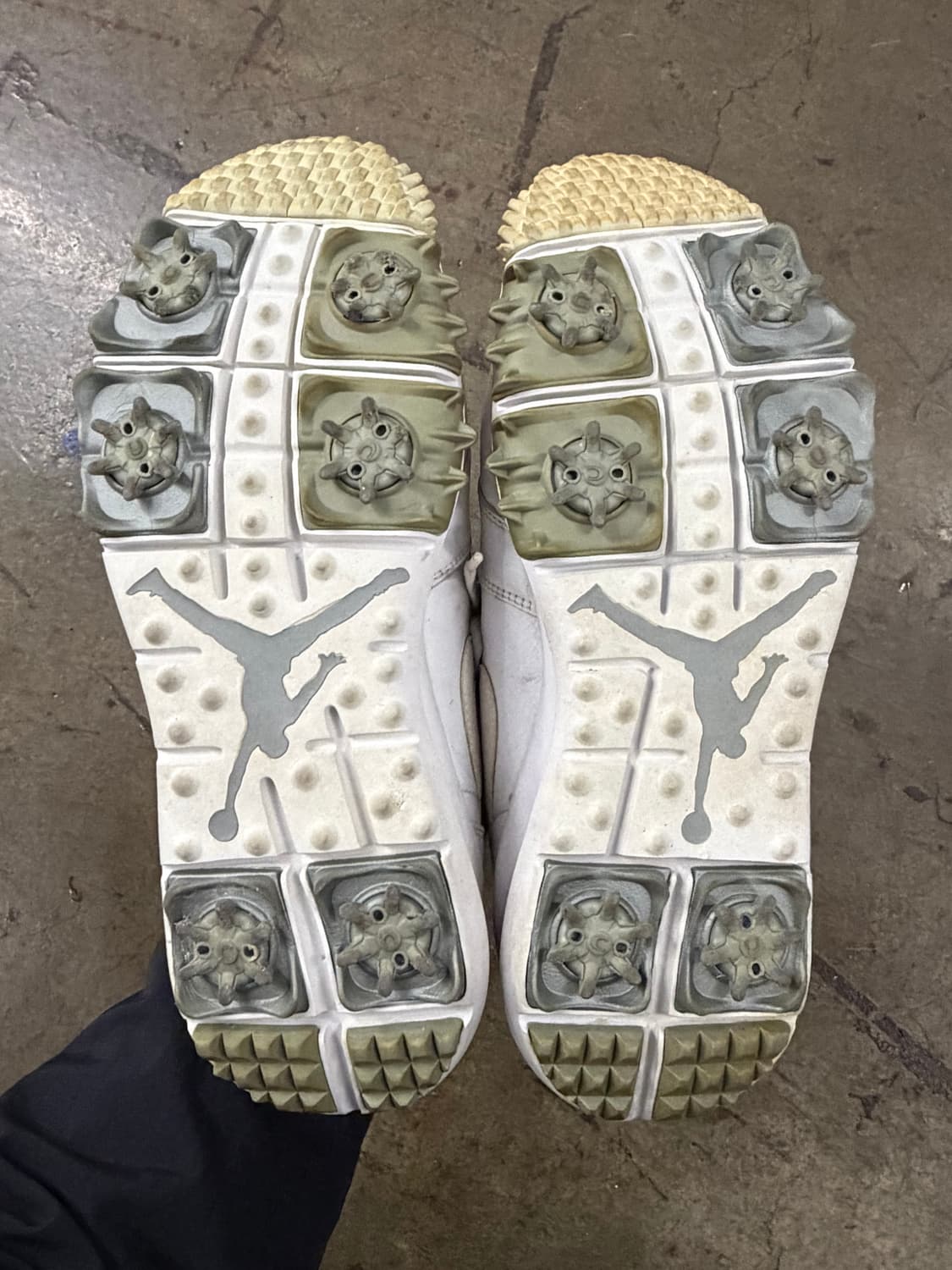 나이키 덩크 올화이트 하이탑 스니커즈 265 상품이미지8