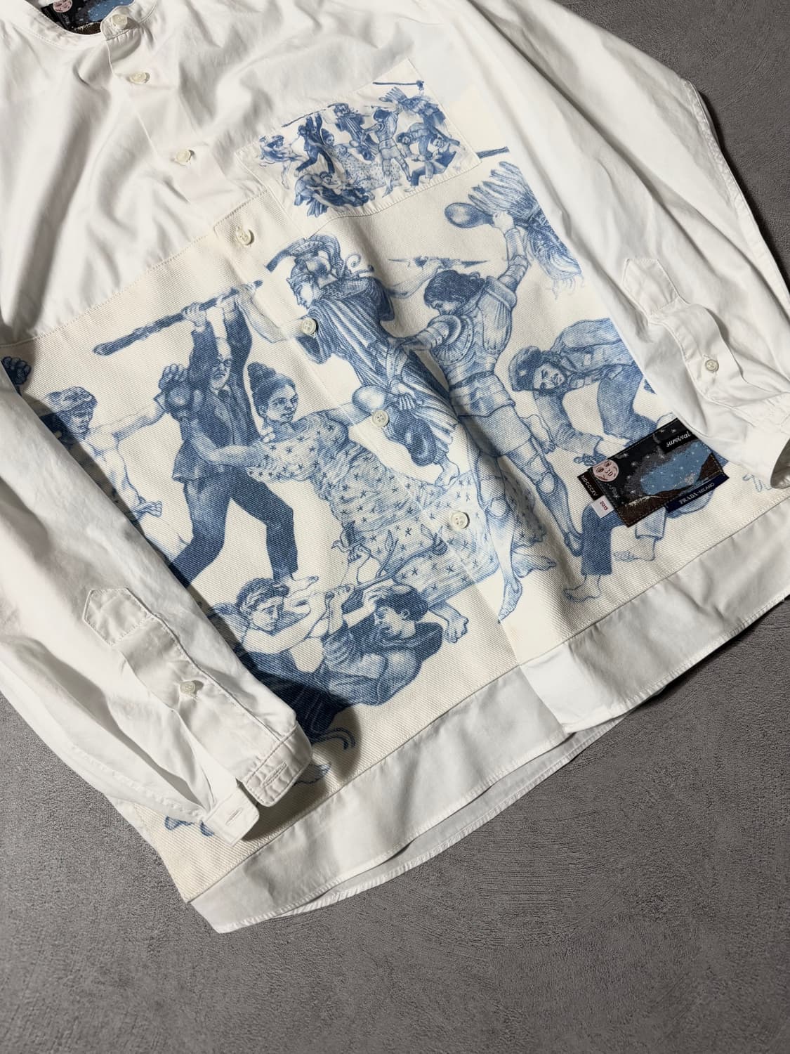 AW16 Prada × Christophe Chemin Shirt 상품이미지3