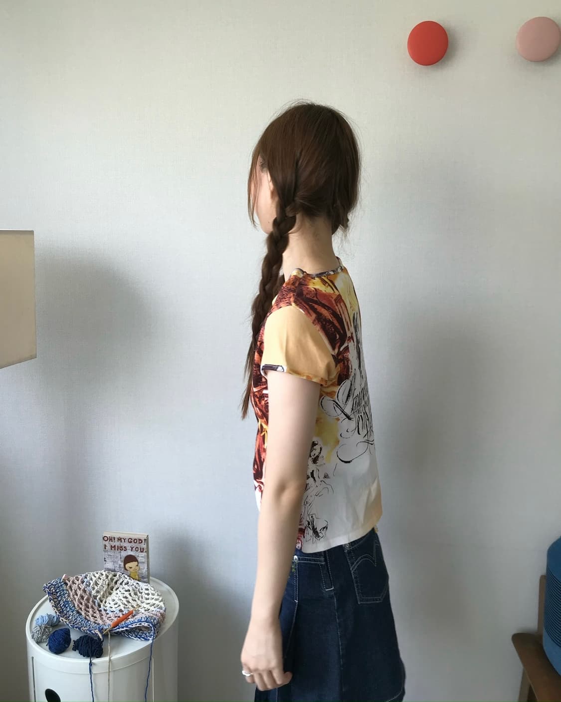 angel printing tee 상품이미지4
