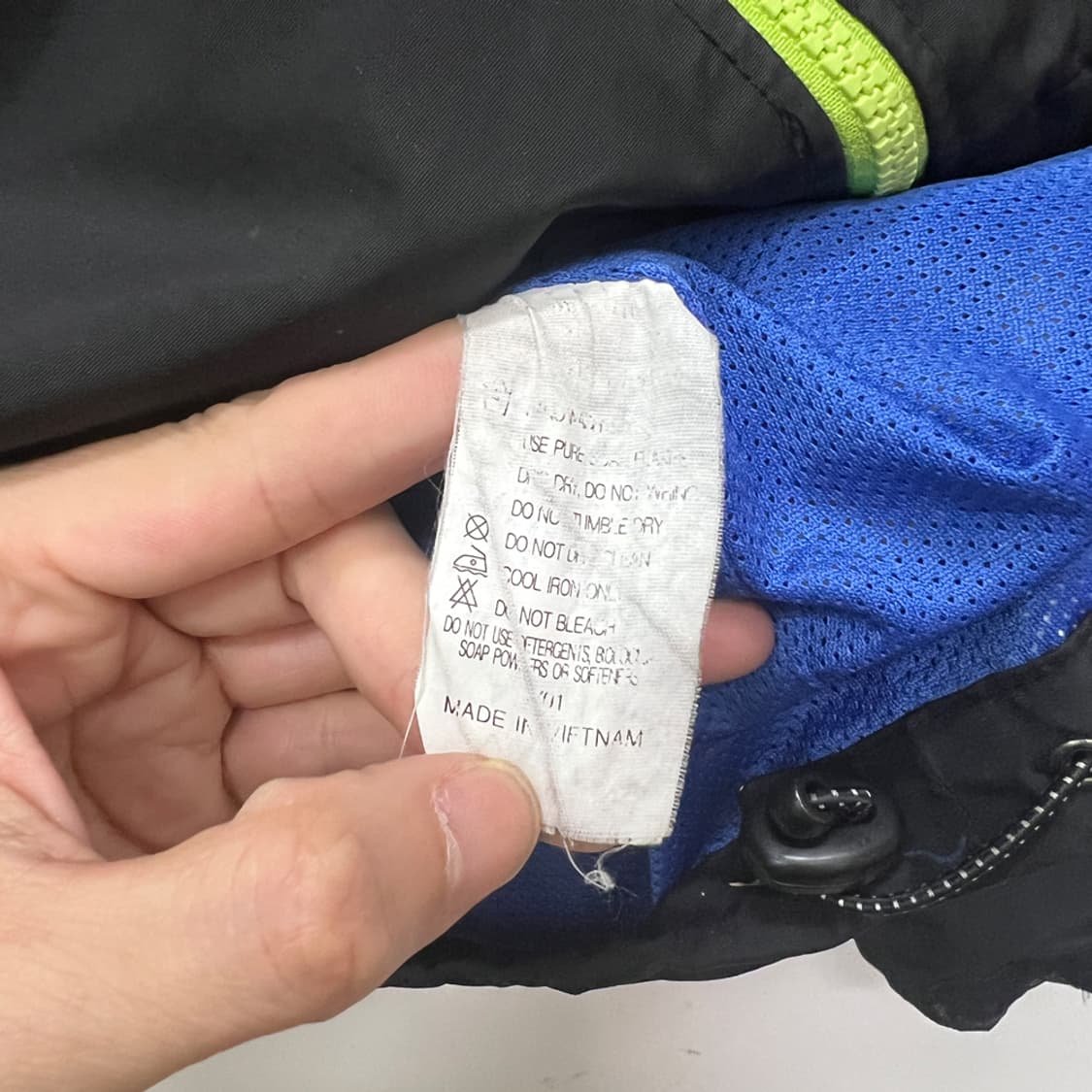 Arai 아라이 블랙 형광 바람막이 라이더 자켓 M 상품이미지5