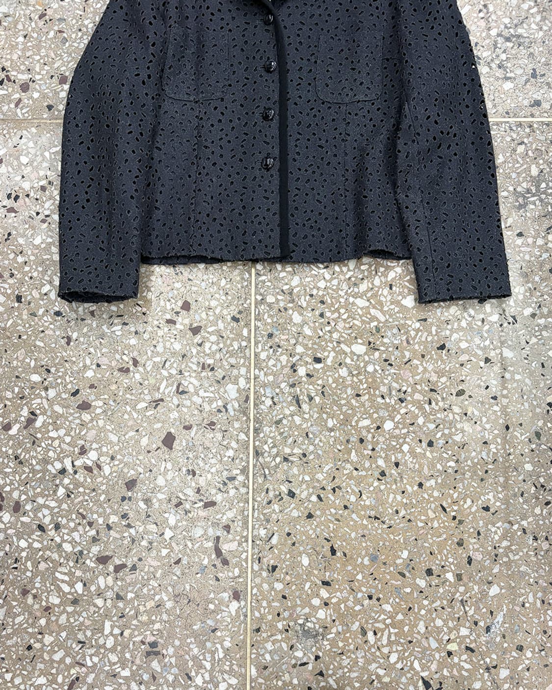 빈티지 펀칭 자켓 상품이미지4