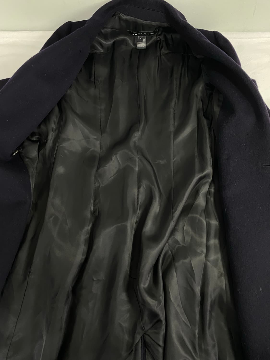 마크 바이 마크제이콥스 네이비 더블 코트 S 상품이미지8