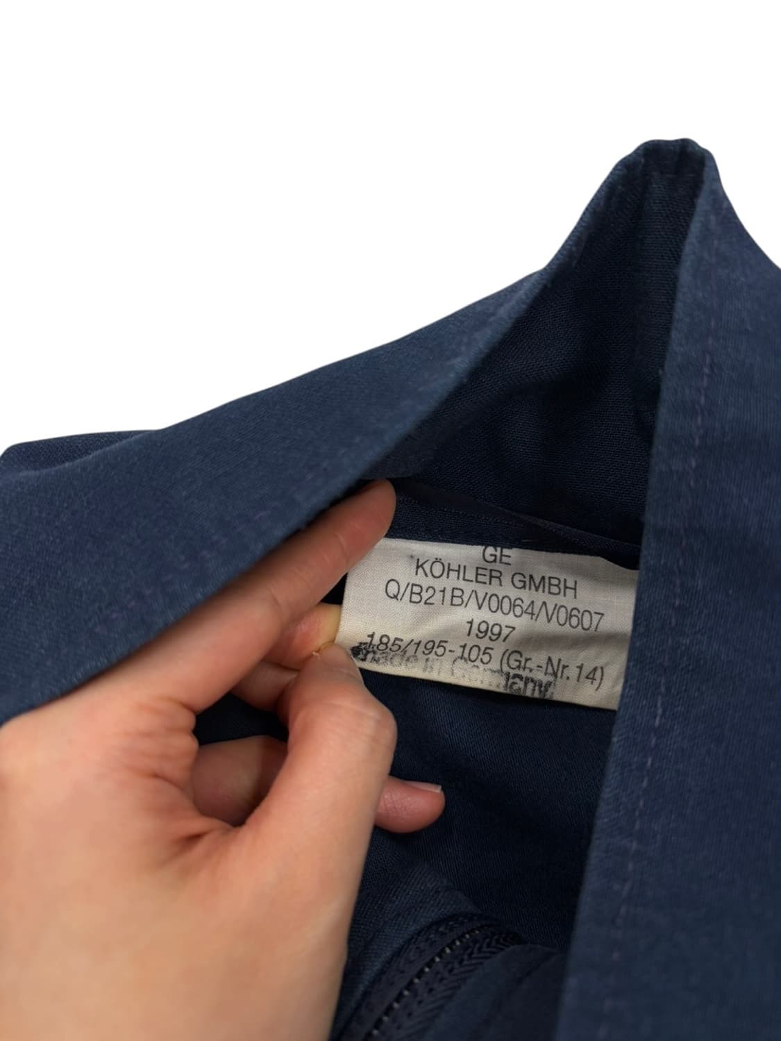 90s GMBH 독일군 자켓 (XL) 상품이미지7