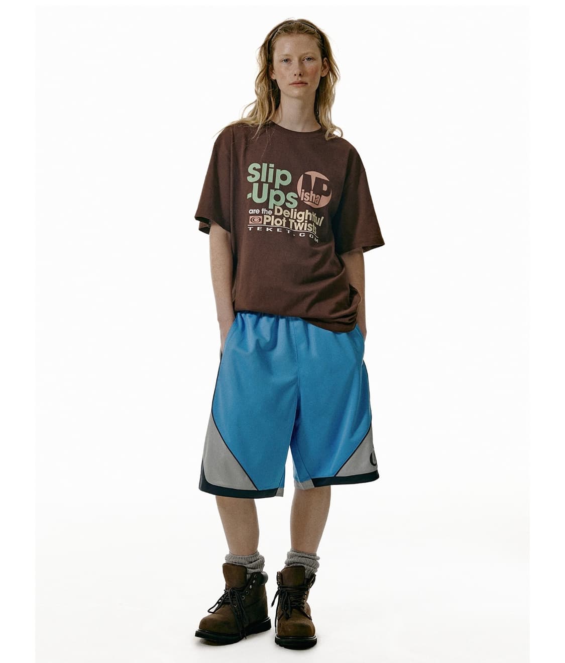 테켓 teket 쇼츠 Up Shorts Sky Blue M 상품이미지2