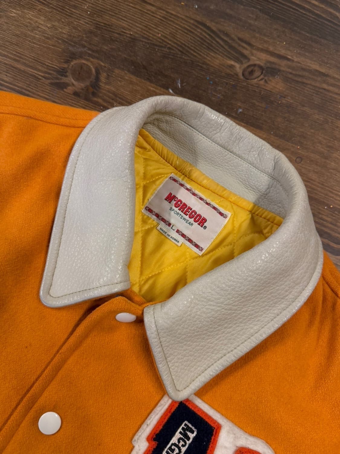 맥그리거 바시티 자켓 100 made in Korea 상품이미지2