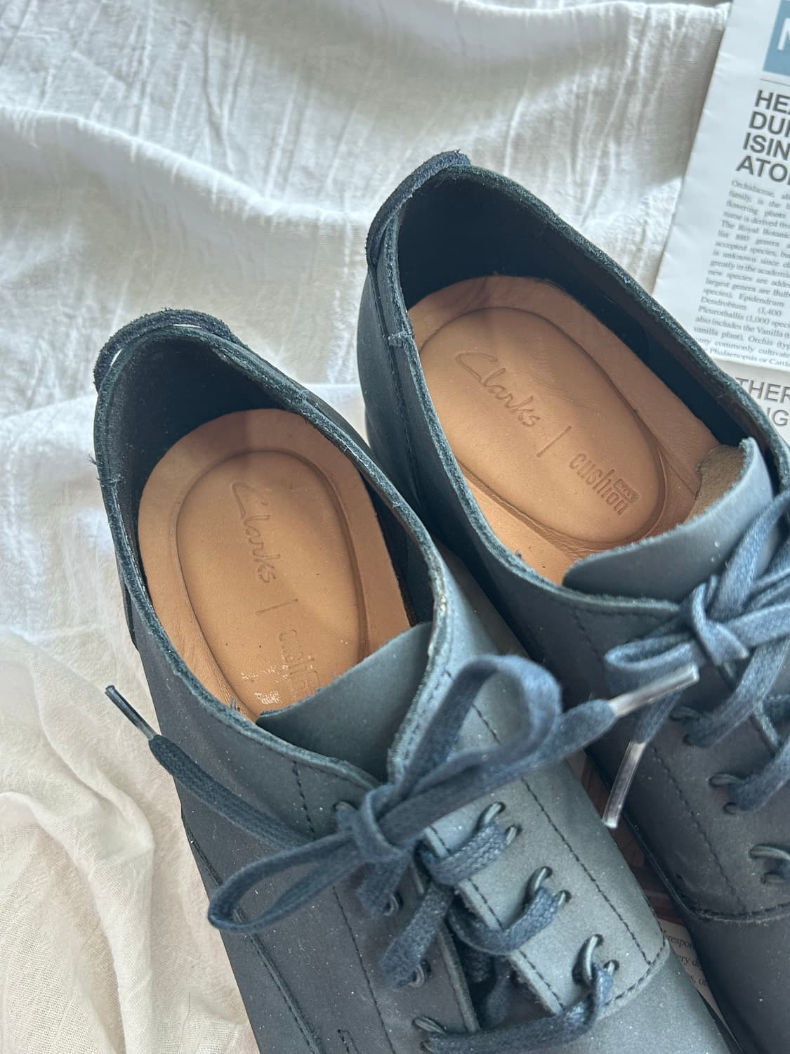 새상품 클락스(Clarks) 정품 남성 레이스업 더비 슈즈 상품이미지2