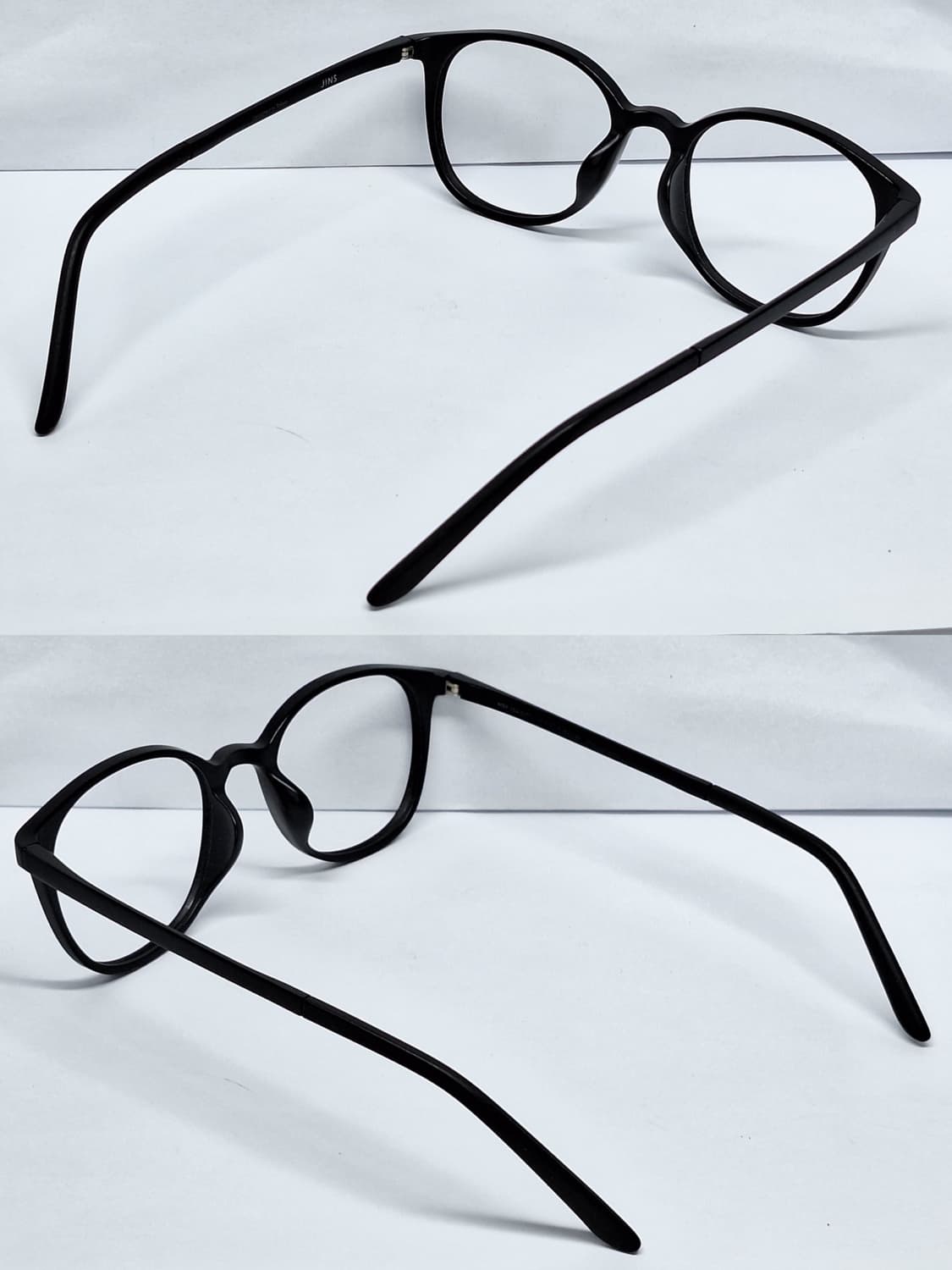 JINS 진스 MRF-18A-037 에어프레임 블랙 보스턴 안경테 안경 상품이미지3