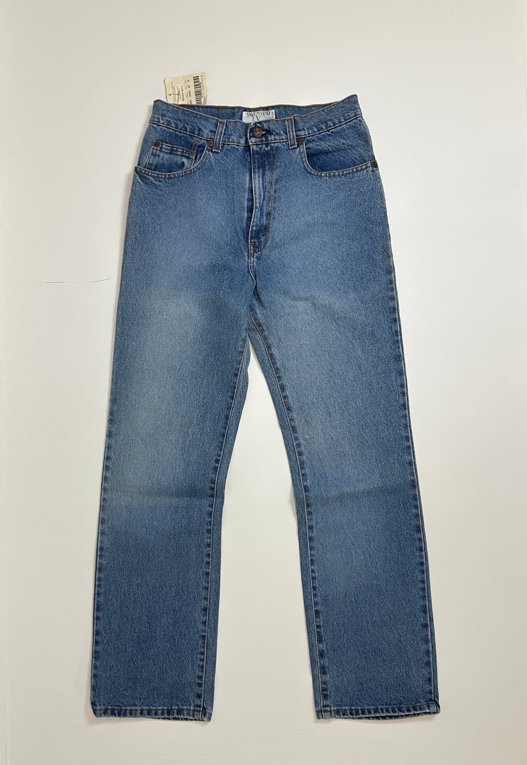 발렌티노 중청 일자핏 데님 팬츠 32 상품이미지3