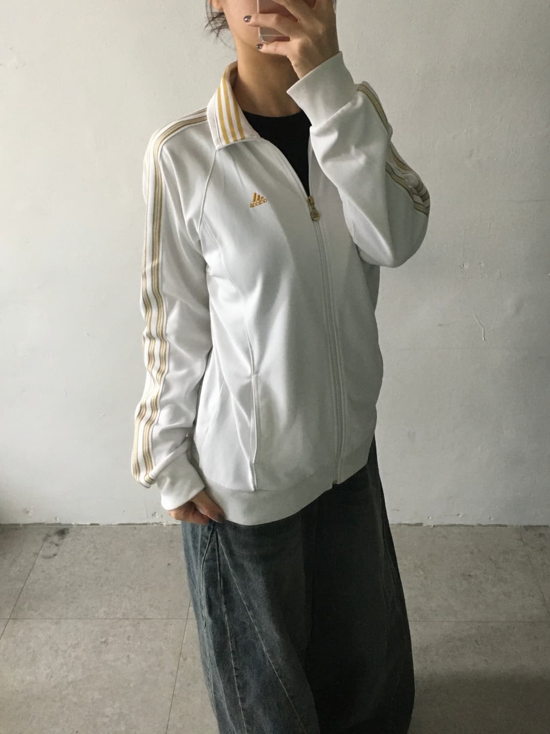 아디다스 골든라인 삼선 트랙탑 상품이미지2