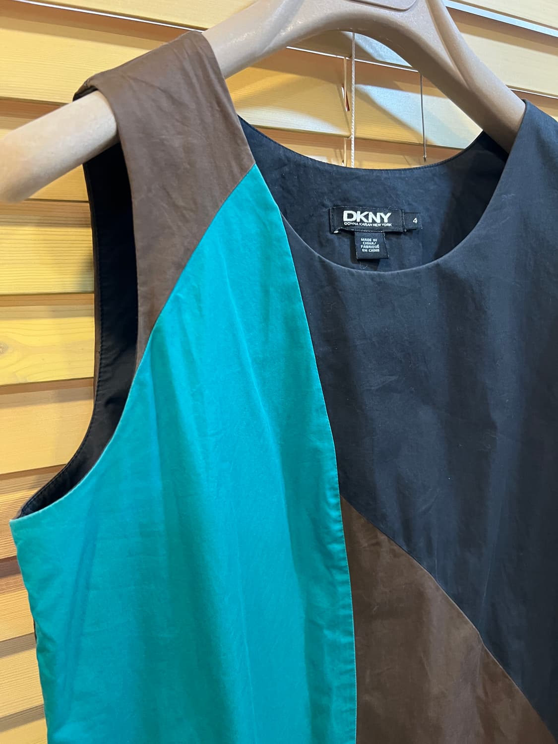 디케이앤와이 DKNY 여성 네이비 민소매원피스  상품이미지4