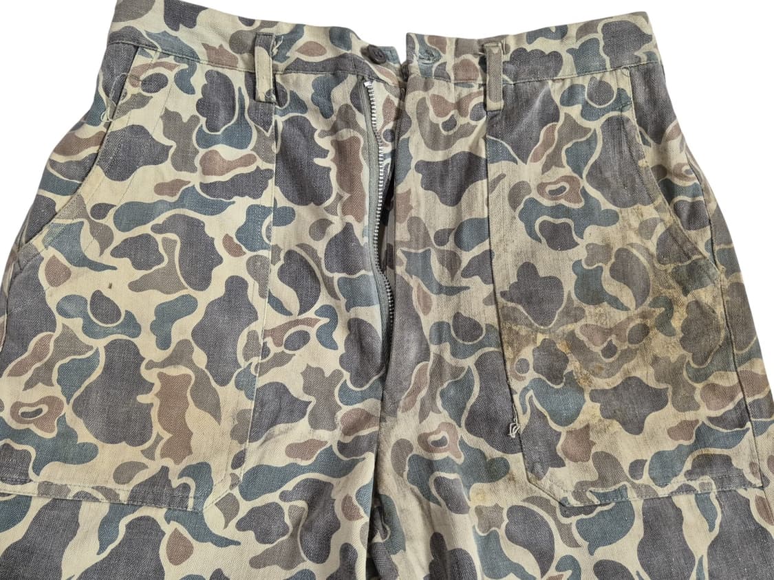 국군 구형 70s 사제 맞춤 덕헌터 예비군 전투복 바지 팬츠 하의 (XS 상품이미지9