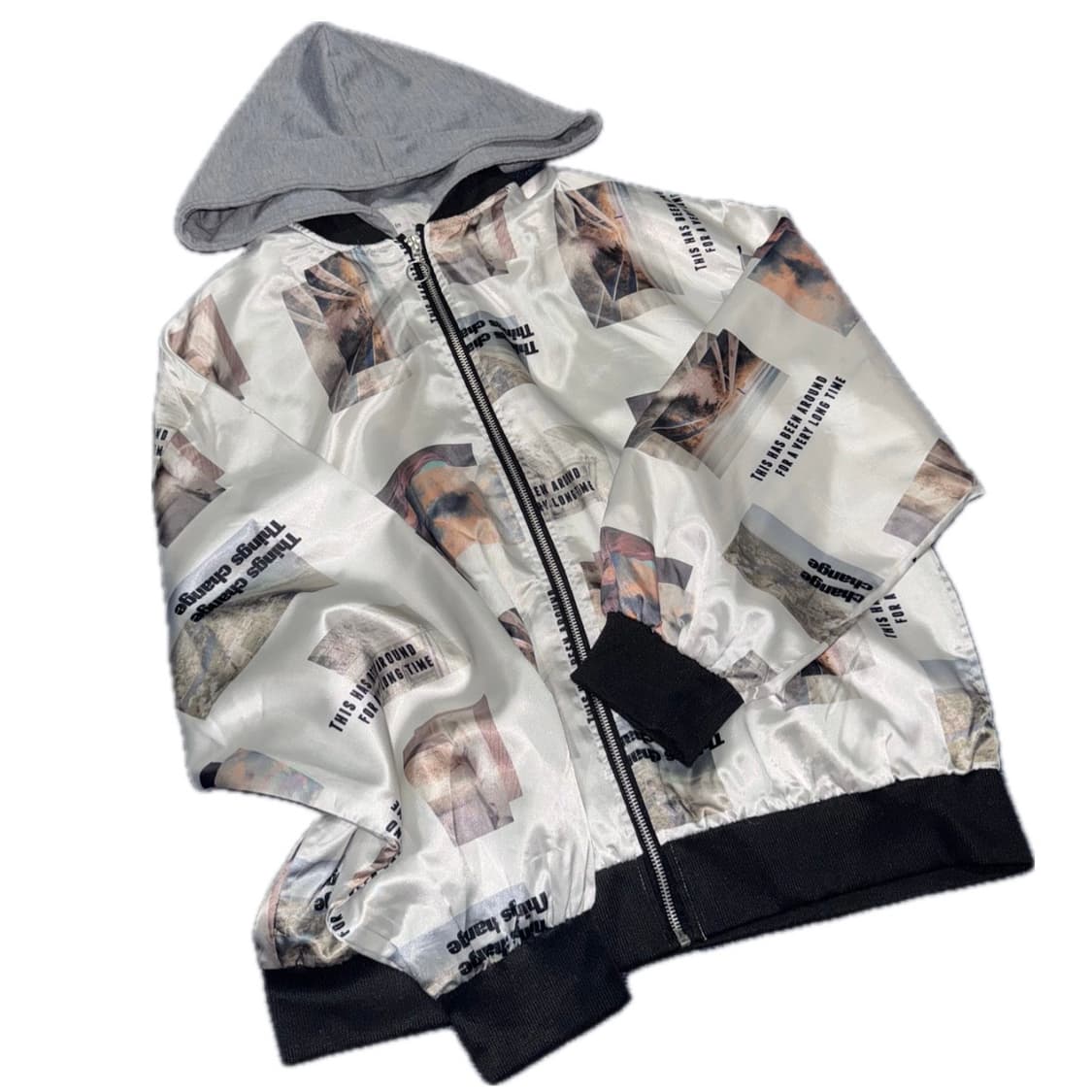 빈티지 후드집업 상품이미지1