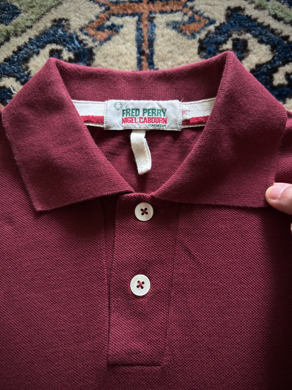 프레드페리 x 나이젤카본 피케티셔츠 상품이미지6