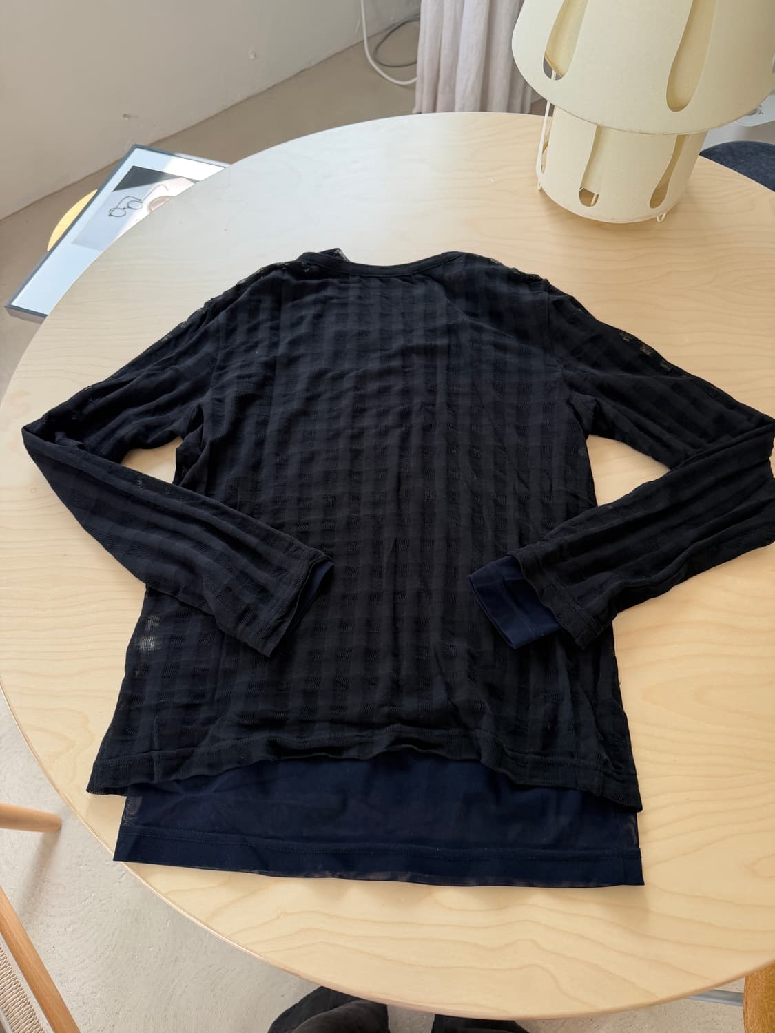 Y’s  Mesh Long Sleeve Top 상품이미지5